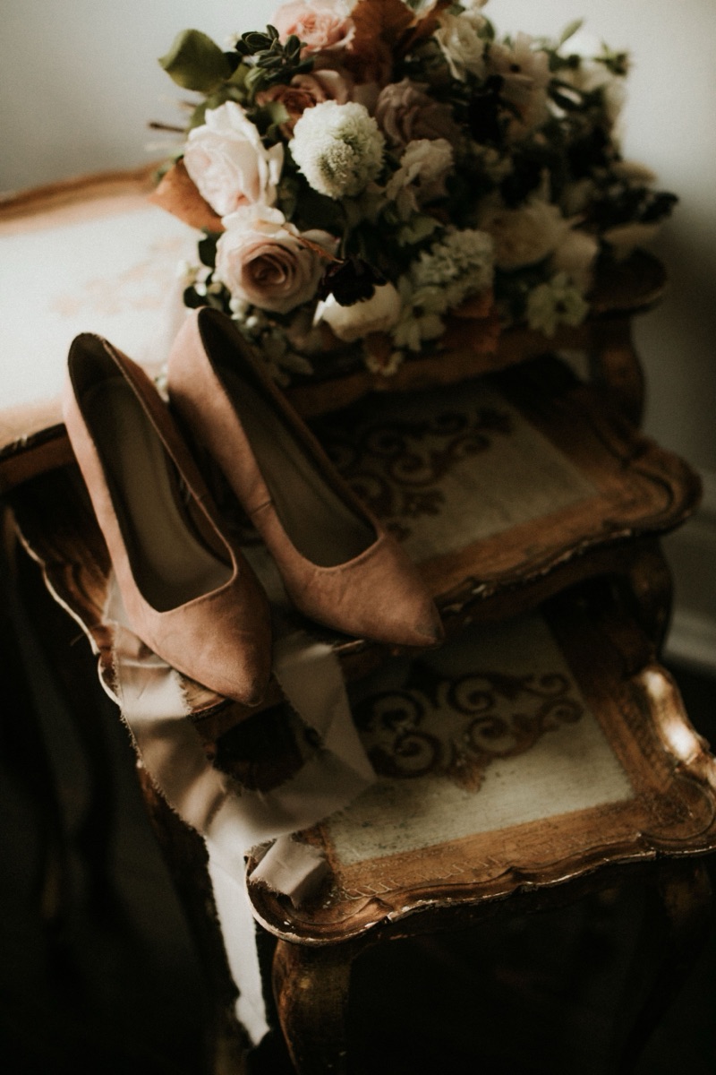 Zapatos de los novios